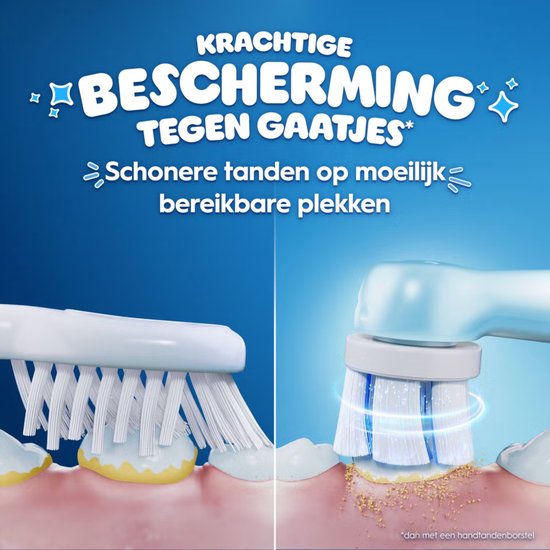 Oral-B iO Kids 6+ Disney Stitch opzetborstel voor elektrische tandenborstel - 4 stuks