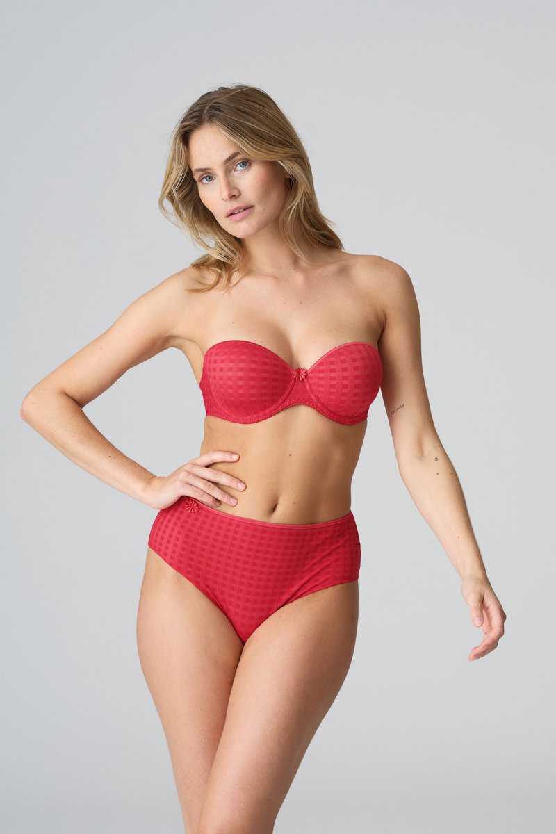 Marie Jo Avero Strapless Bh 0100413 Scarlet - maat EU 70B / FR Rood