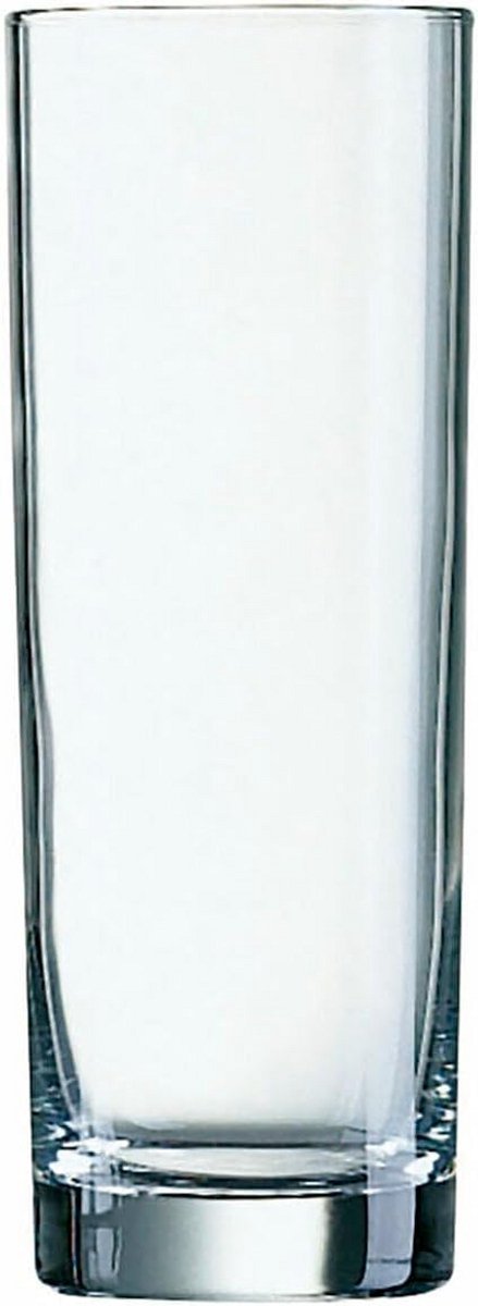 Longdrinkglazen 360 ml - Set van 6 - Glas - Transparant