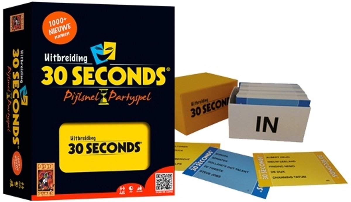 999 Games - 30 Seconds ® Uitbreiding Bordspel - Partyspel - Upgradeset met 240 kaarten — afbeelding 4