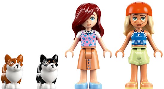 LEGO Friends Surf et scooter s'amusent avec les chiens - 42641