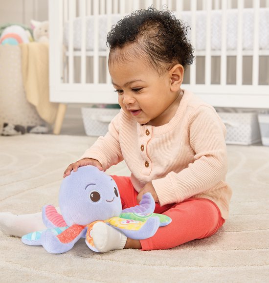 VTech Baby Knuffel & Speel Octopus - Interactieve Knuffel - Inclusief 15 Melodietjes en 3 Gezongen Liedjes - Vanaf 3 Maanden van Vtech — afbeelding 5