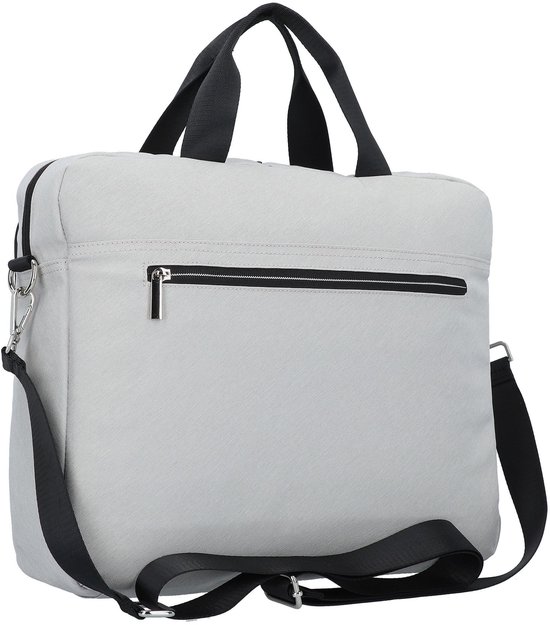 bugatti Afzonderlijke gevallen Laptoptas met laptopvak Sera Workbag Light Grey Lichtgrijs