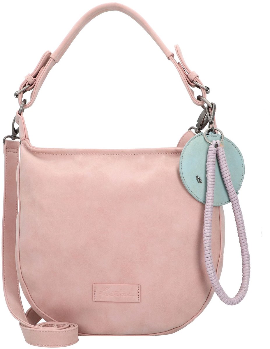 Fritzi aus Preußen schoudertas Fritzi Hobo Vintage Shoulder Bag Candy roze
