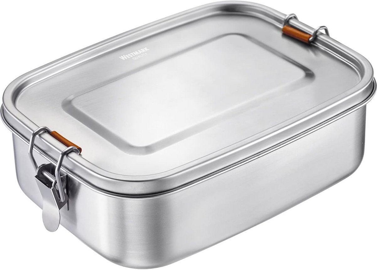 Lunchbox 1100 ml met scheidingswand en luchtdichte sluiting