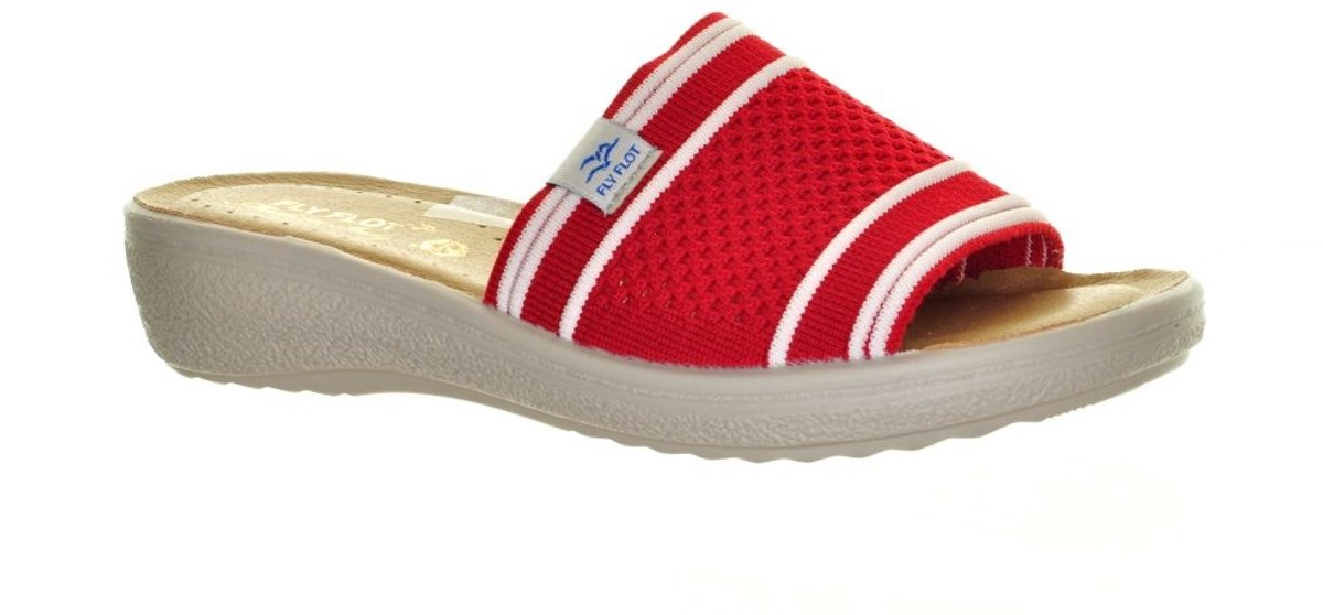 Instapper Fly Flot Rood Comfort maat 41