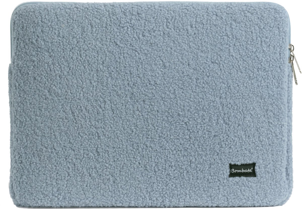 Bombata Teddy Laptop Sleeve - Laptop Hoes geschikt voor 15 / 15.6 / 16 inch Laptops - Blauw