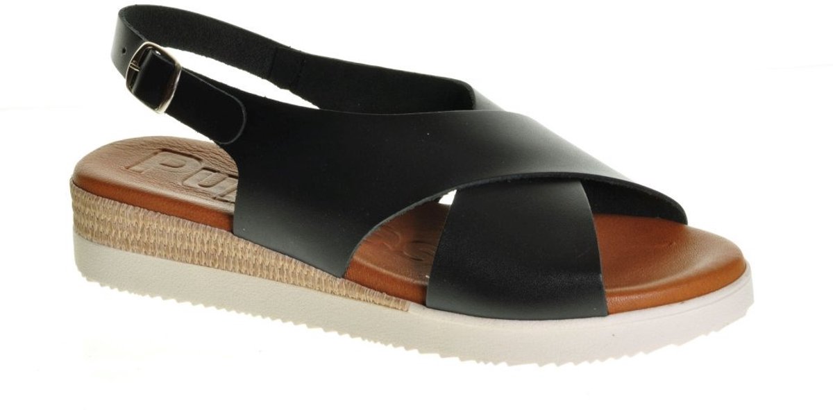 Zwarte Sandallen Hak Hush Puppies maat 37