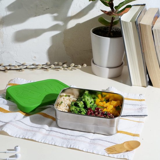 Allecto Plus - Roestvrij stalen geïsoleerde lunchbox 13L - Bento
