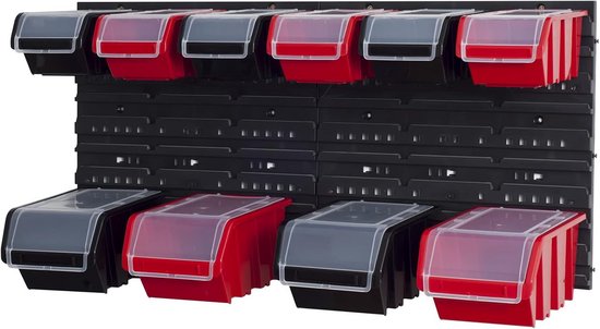 BigDean 4 Stück 60 L Aufbewahrungsbox mit Deckel groß stahlgrau - stapelbare robuste Box BPA