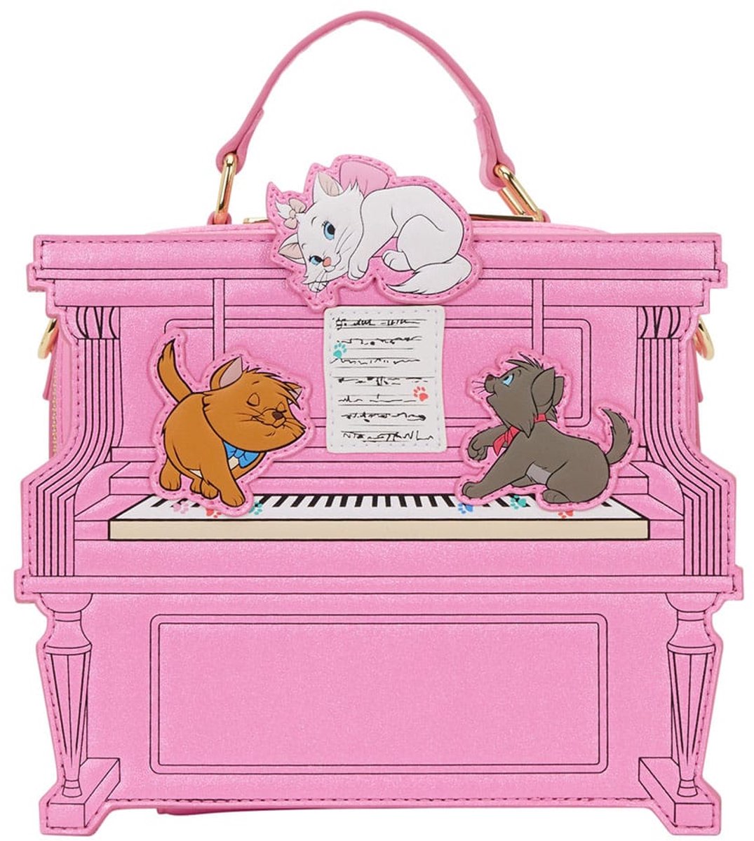 Disney Loungefly Aristocats Loungefly Crossbody Bag Piano
