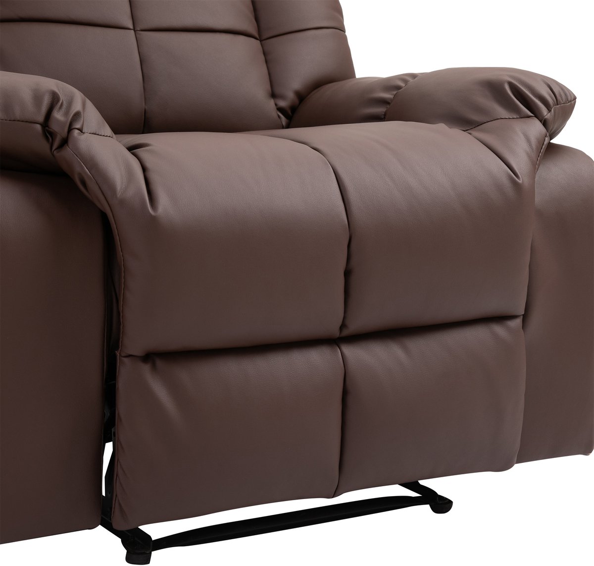 HOMCOM Massagestoel met 8 Vibratiepunten en Ligfunctie - afbeelding 3