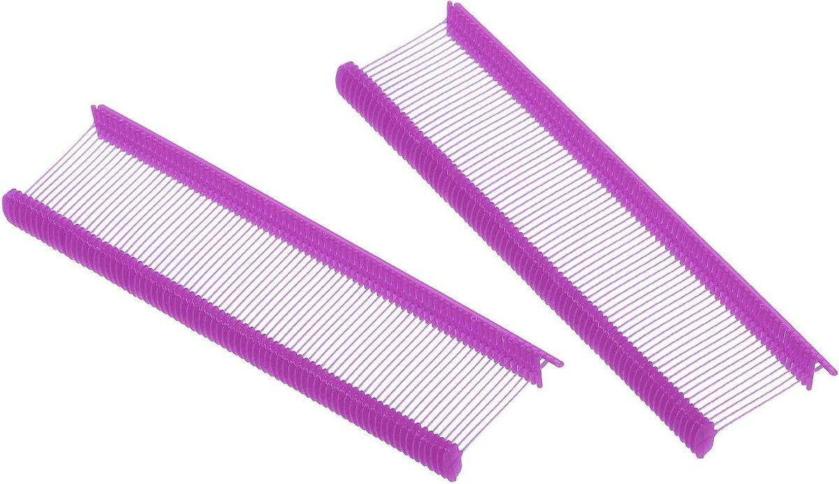 Ronte - Tagging bar-vasteners 1 inch in lila voor kleding - Set van 2000 stuks. Perfect voor het labelen van kledingstukken.