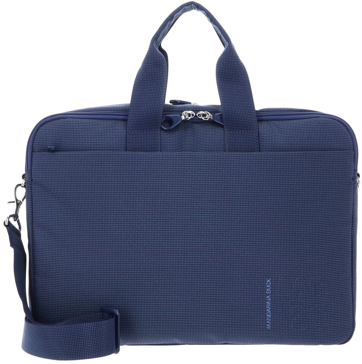 MANDARINA DUCK business tas met laptopvak MD20 Briefcase Deep Blue donkerblauw