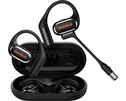 OpenRock - Link 20 - Draadloze Open-Ear Hoofdtelefoon - Oordopjes - AI -Bluetooth - Lange batterij - Ruisonderdrukking - draadloos - TubeBass™ Technologie