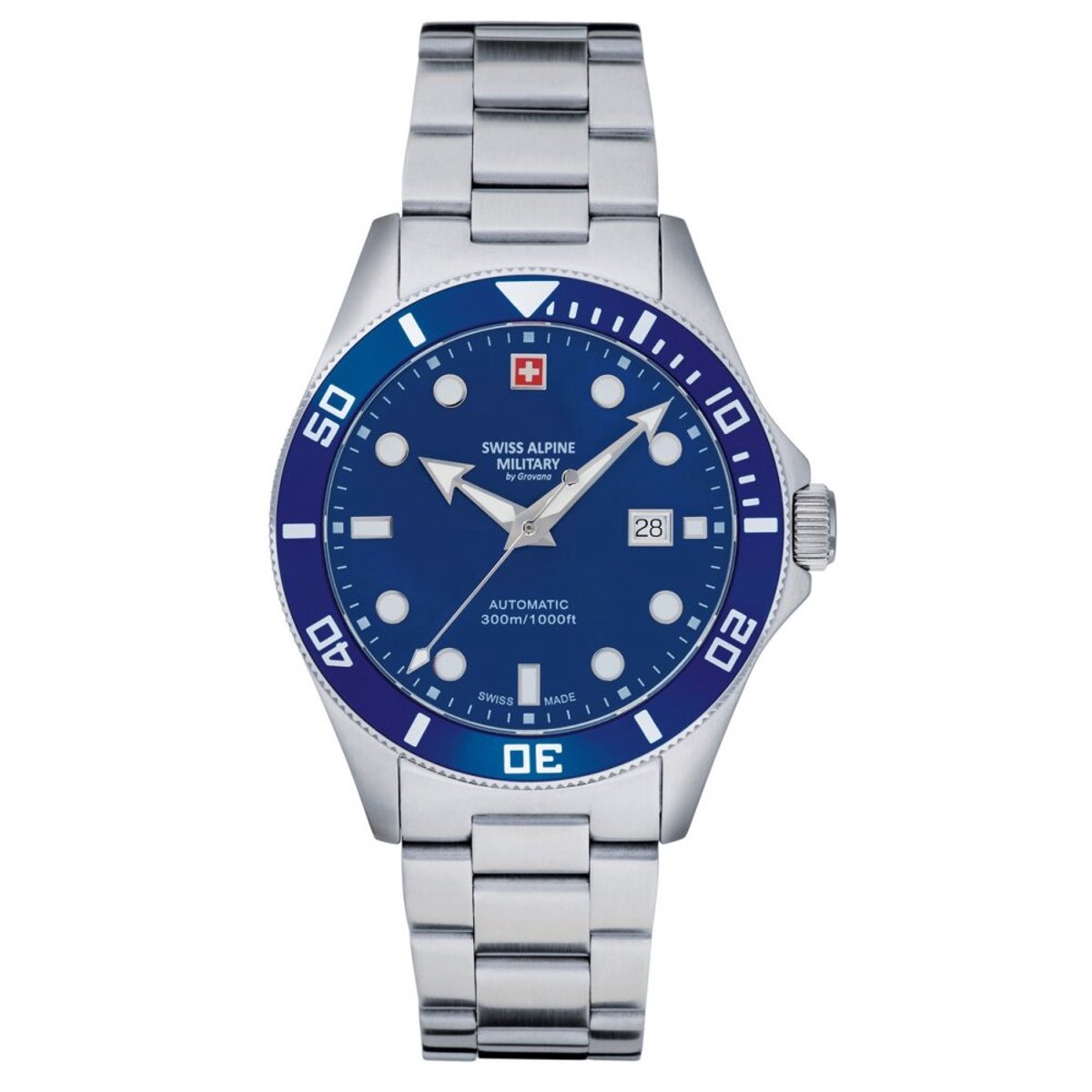 Swiss Alpine Military Deep Sea Automatic Diver SAM7095.2135 mannen horloge