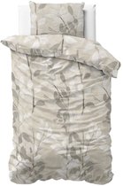 Sleeptime Essence Flanel Dekbedovertrek Zand - 140x200/220 cm