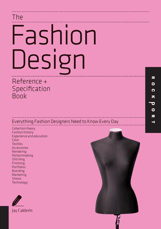 Fashion Design Reference And Specification Book - cover
