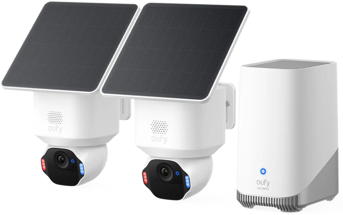 Eufy SoloCam E42 + HomeBase S380 Kogel (vorm)