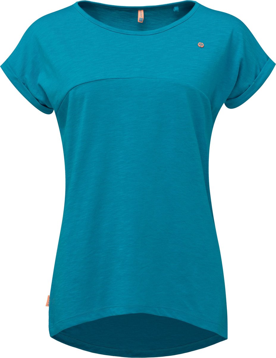 Dames T-shirt Loap Blavekarka Turquoise Turquoise - XS
