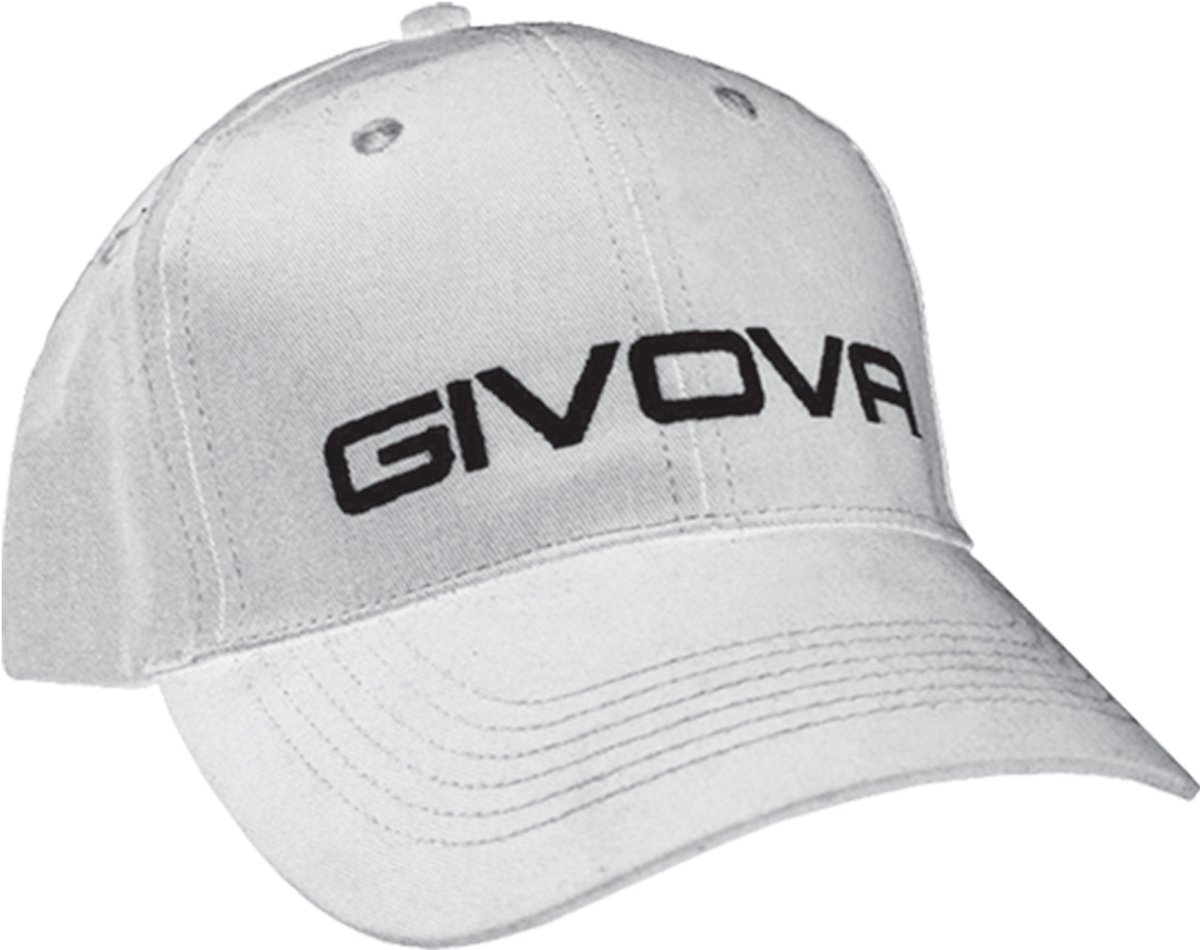 Givova Cap Con Visiera Wit Wit
