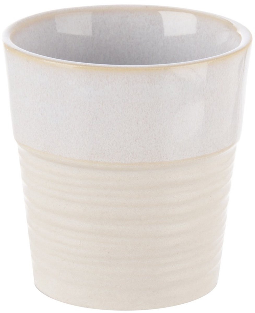 Orion - Espresso Mok - 80 ml - Beige - Steengoed - Ergonomisch