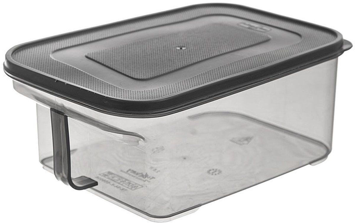 Orion - Keukencontainer - 2,6L - Grijs - Transparant