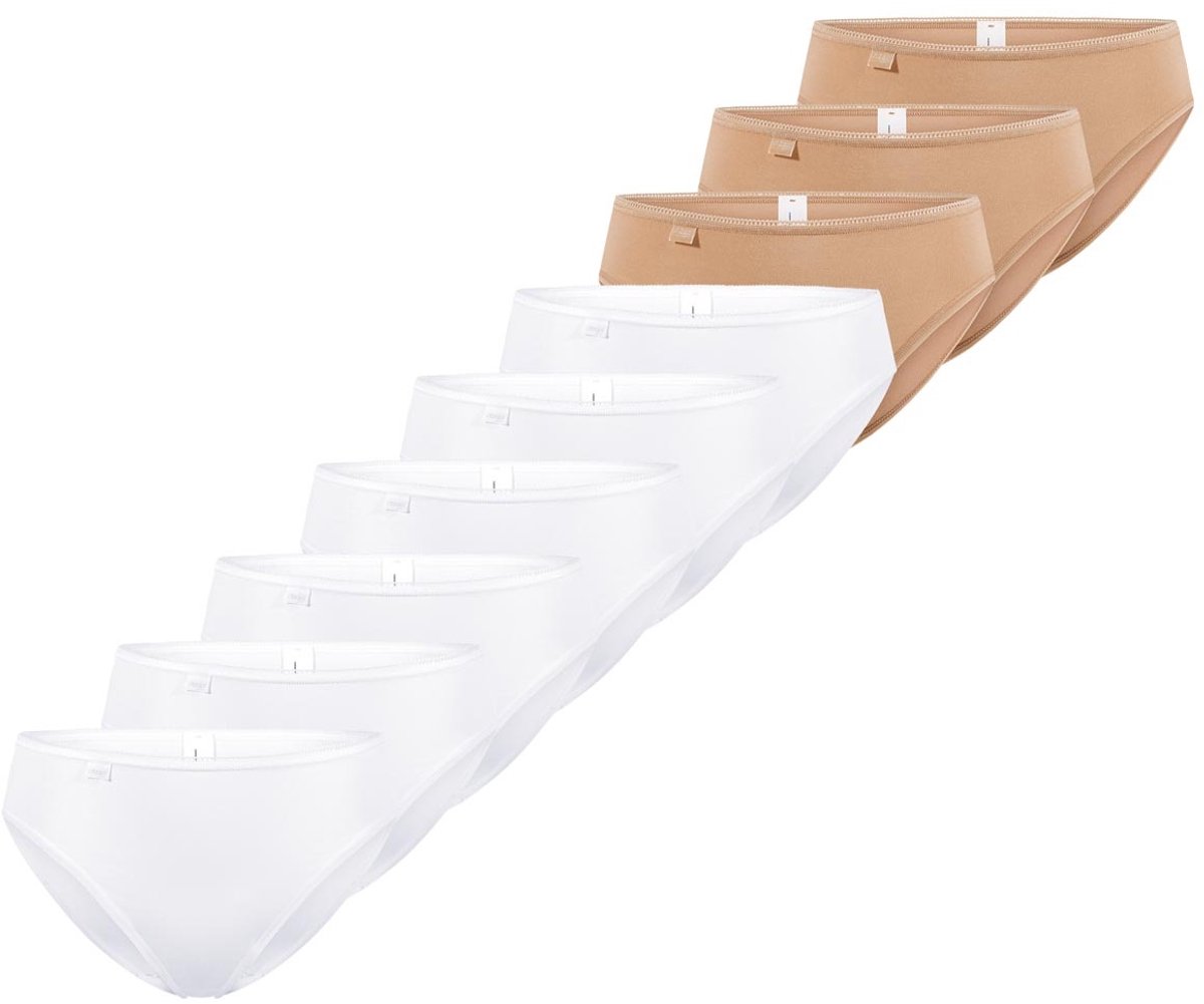 sloggi Dames tai slip 9 pack 24/7 Cotton
