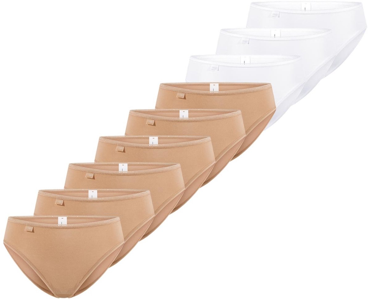 sloggi Dames tai slip 9 pack 24/7 Cotton