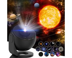 Galaxy Projector - Premium 13-in-1 Projectorlamp - Sterren projector - Sterrenprojector Planetarium - Sterrenhemel - Nachtlampje - Sterrenhemel Projector - Sterrenlamp - Galaxy Lamp - Heelal - Universum - Mobstore