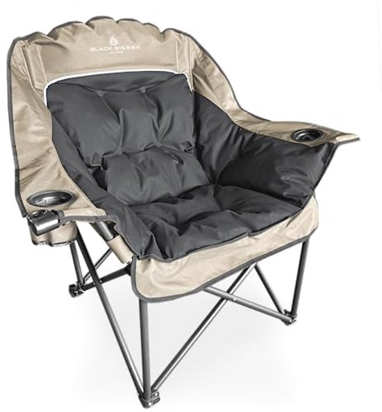 OVERMONT Extra grote inklapbare campingstoel, campingsofa