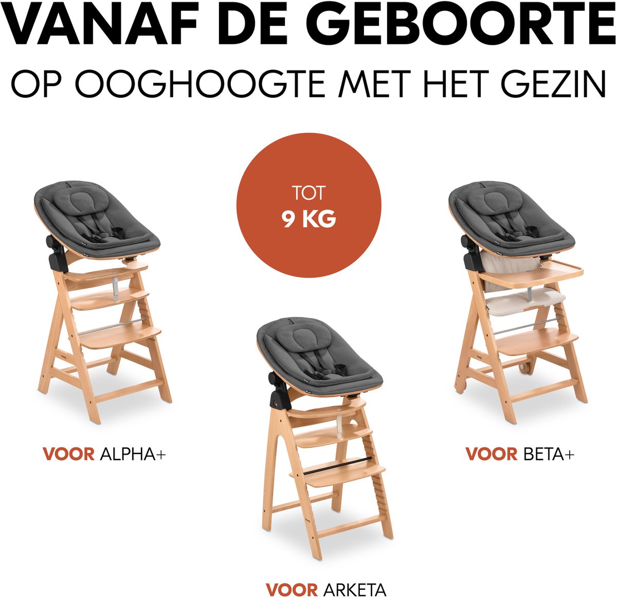 Hauck Highchair Bouncer Eco - 3-in-1-wipstoel thumbnail 3