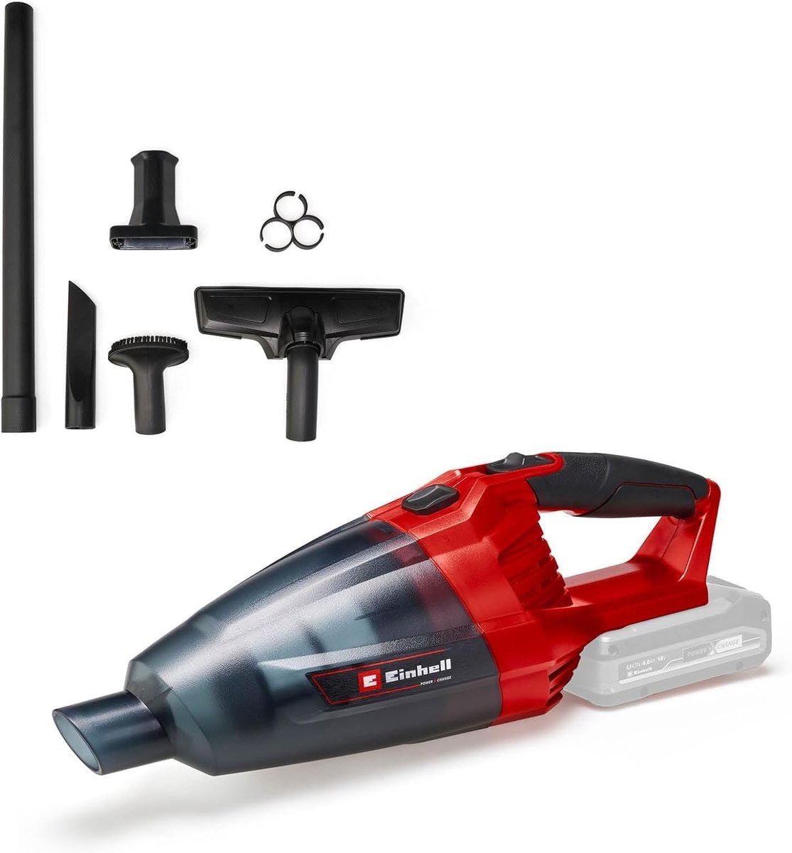 Einhell TE-VC 18 Li-Solo Kruimeldief met 540 ml Stofafzuiging - Product - €74,00