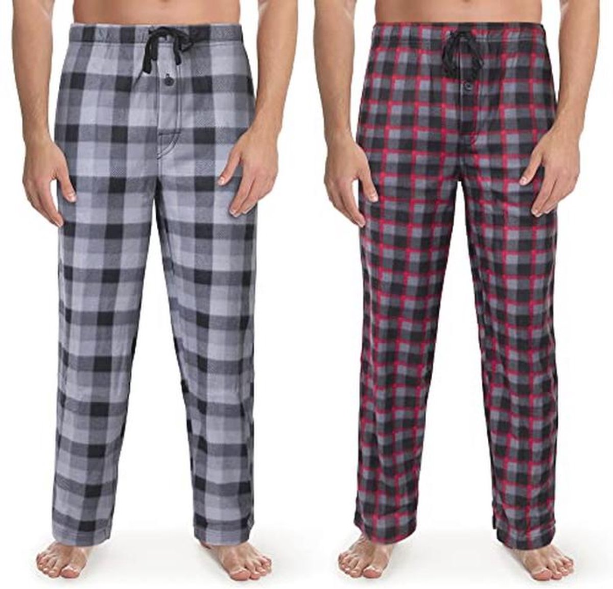Fleece pyjamabroek voor heren