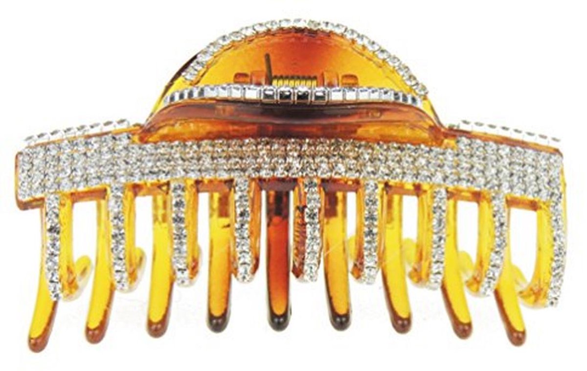 Extra Sparkly 10cm Diamante Crystal Avond Haar Klauw Klem