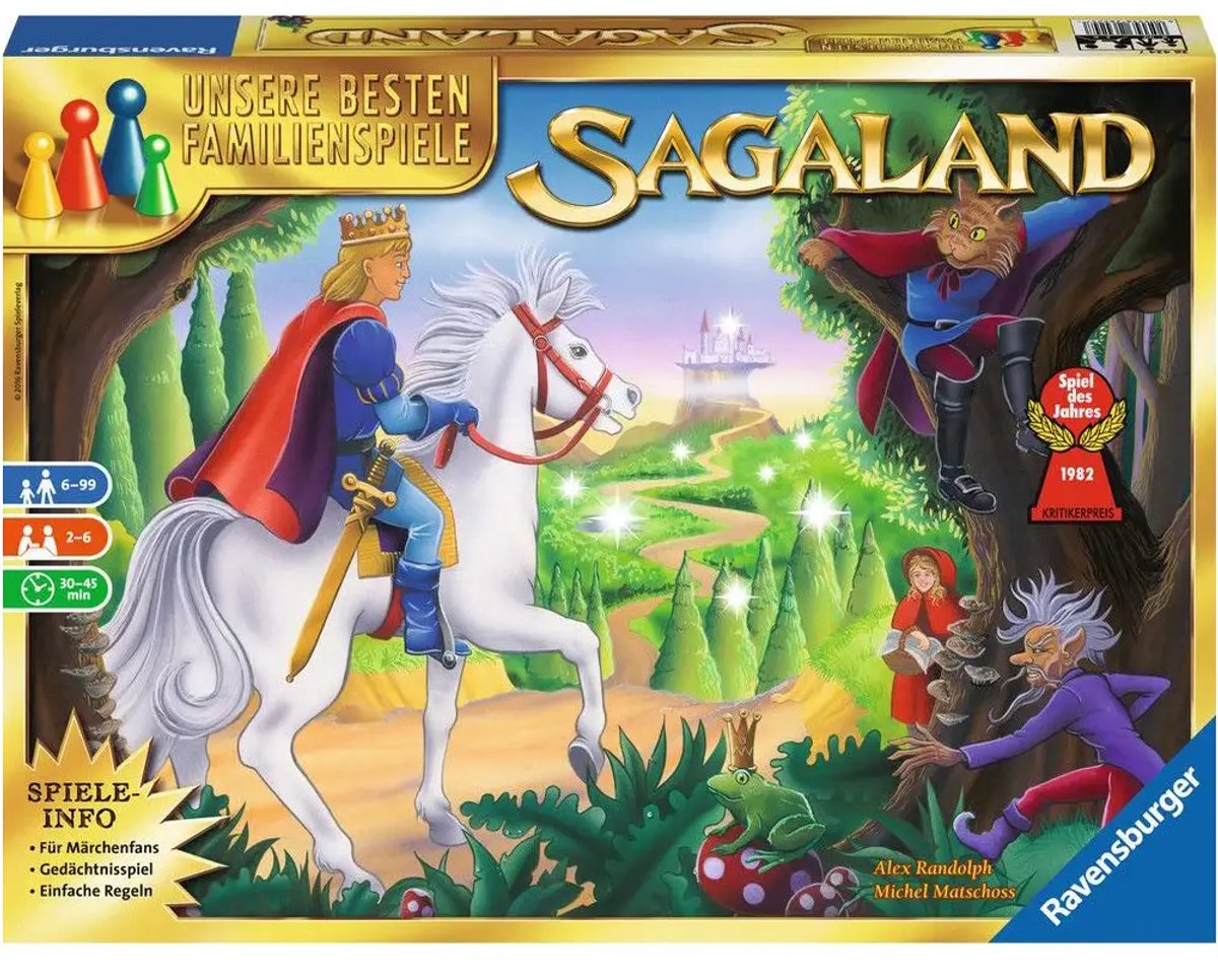 Ravensburger Sagaland Bordspel Reizen/avontuur