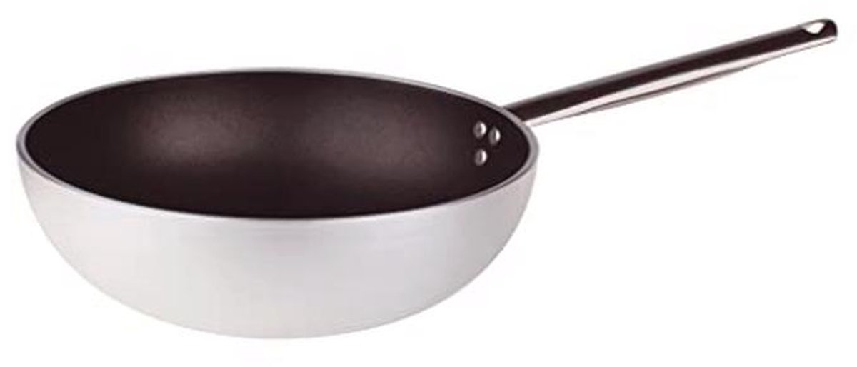Professionele Aluminium Anti-aanbak Wok Pan 32 cm