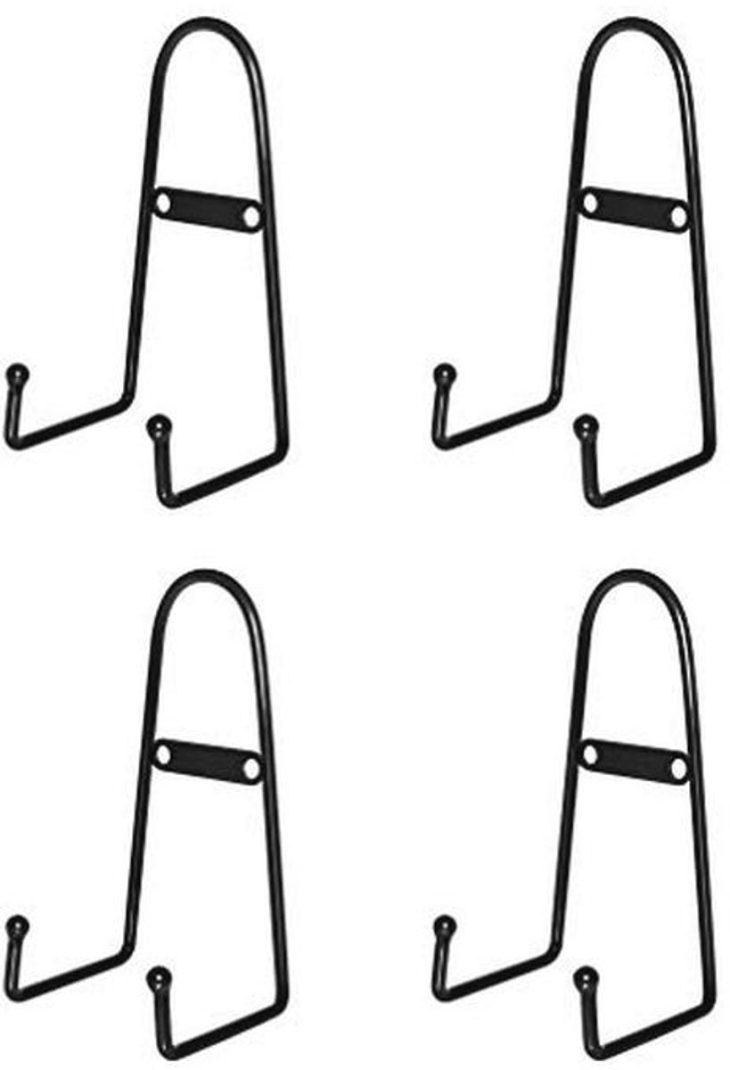 Set van 4 middelgrote Wandstandaards voor Decoratie - 6 Inch Plaathouders voor Borden en Kunst