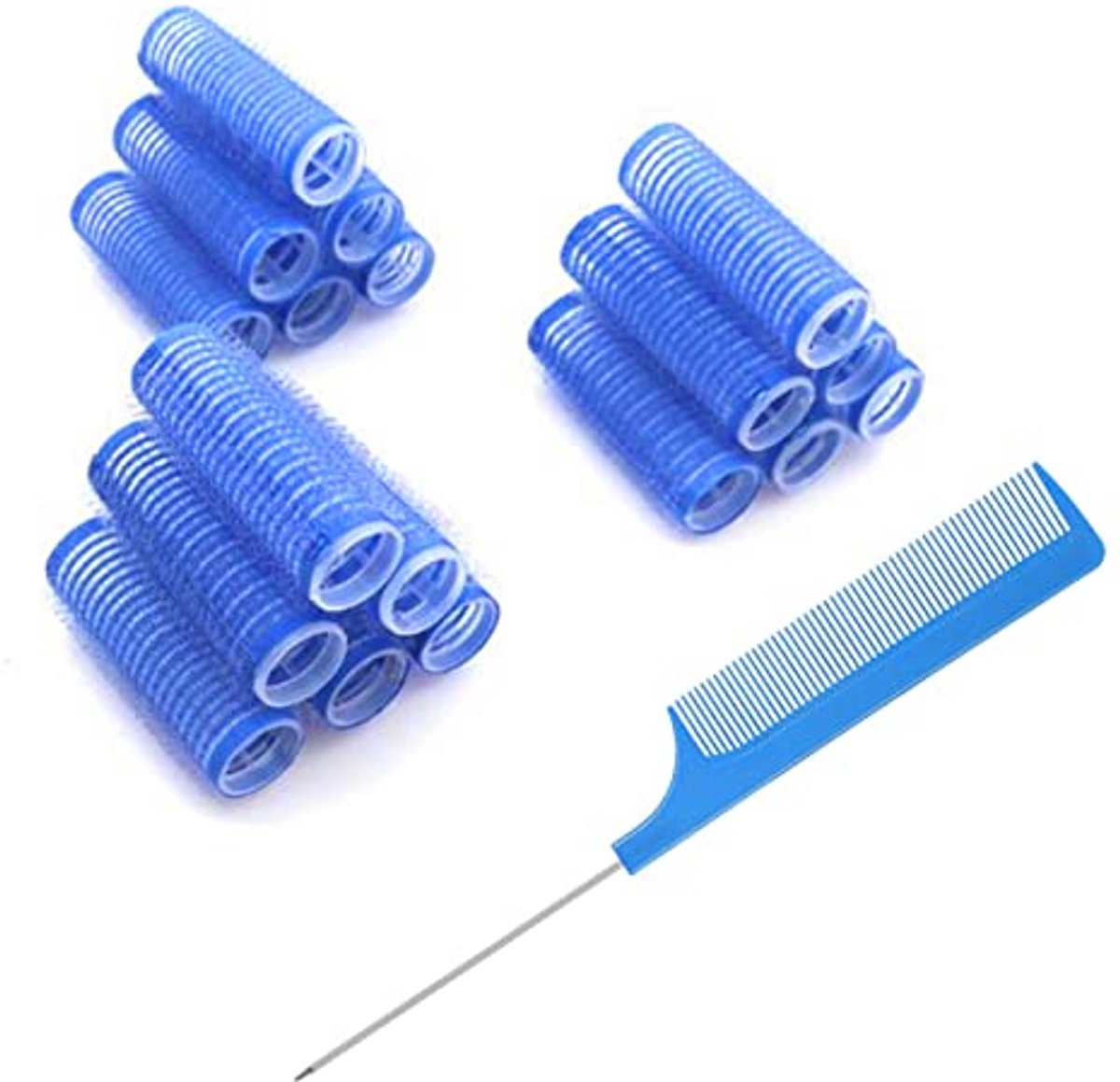 Zelf Grip Kleine Haar Krulspelden - Hitteloze Roller voor Perfecte Krullen