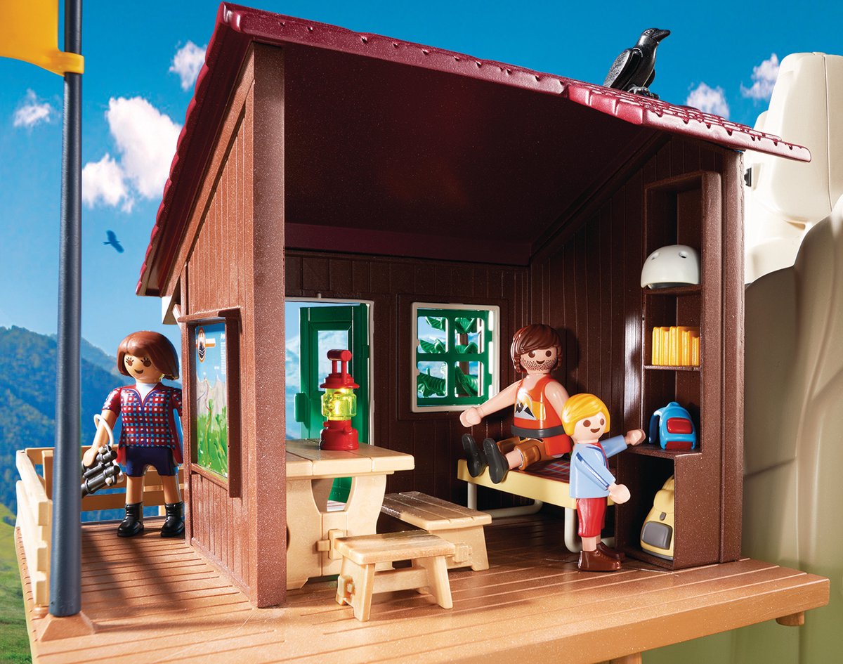 PLAYMOBIL Bergbeklimmers met berghut  - 9126 — afbeelding 3