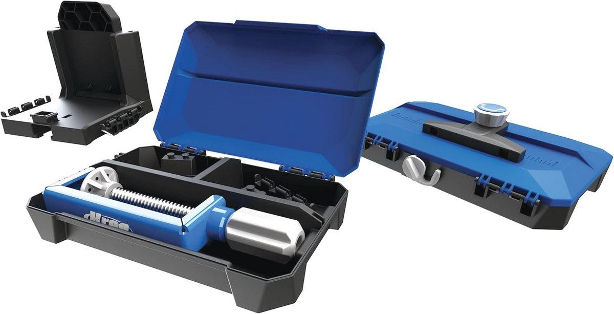 Docking Station voor Pocket-Hole Jig - Verbrede Workstation Setup