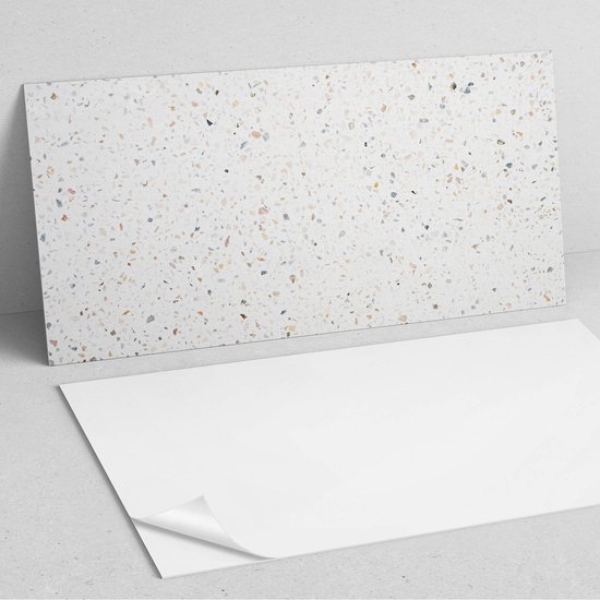 DEQORI Keukenachterwand, glas, effen kleuren, lichtgroen, 60 x 60 cm, achterwand voor badkamer of fornuis, spatbescherming voor keuken en badkamer, moderne decoratie voor tegelspiegels
