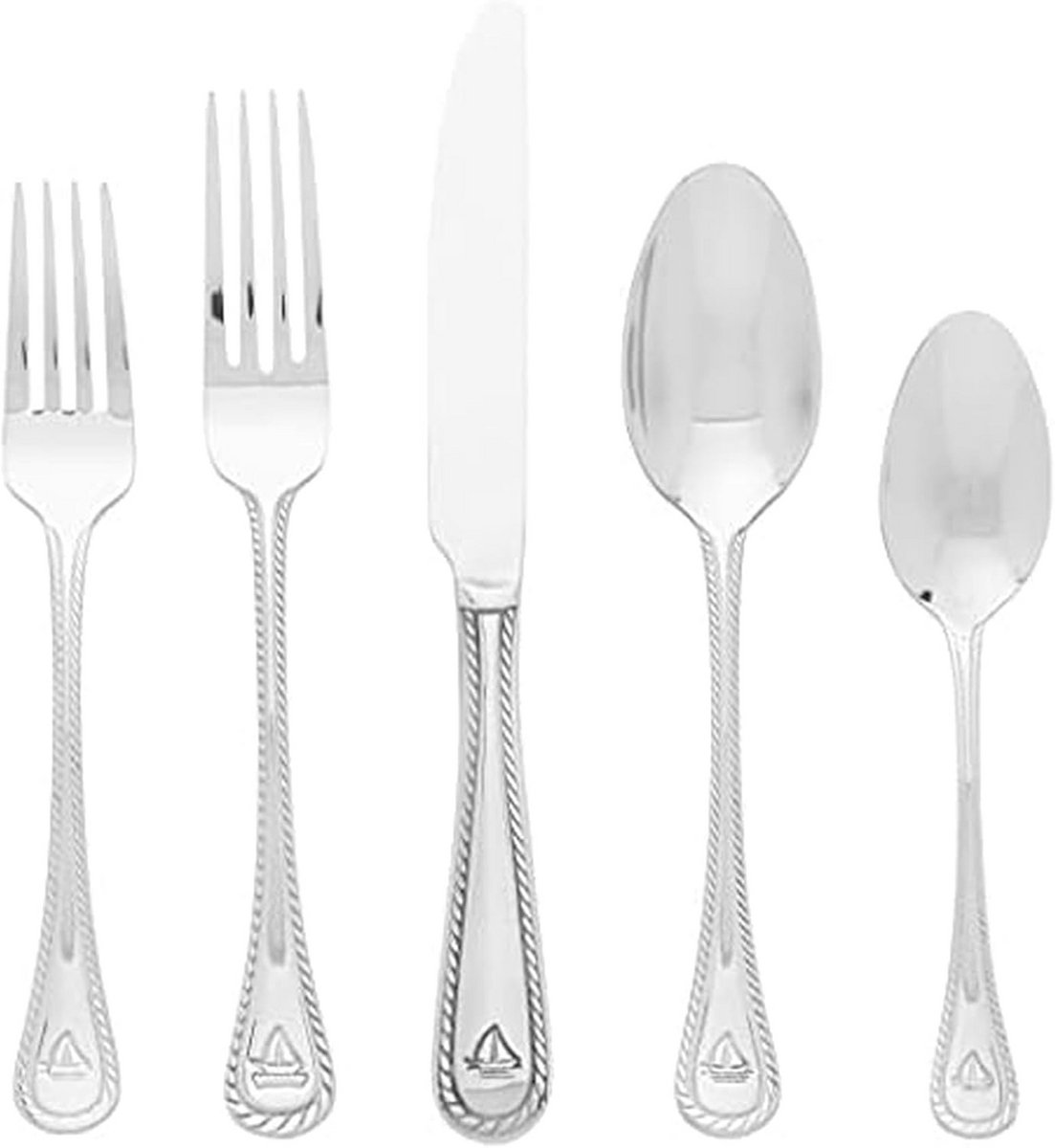 RVS Bestekset 20-Delig - Complete Servies voor 4 Personen