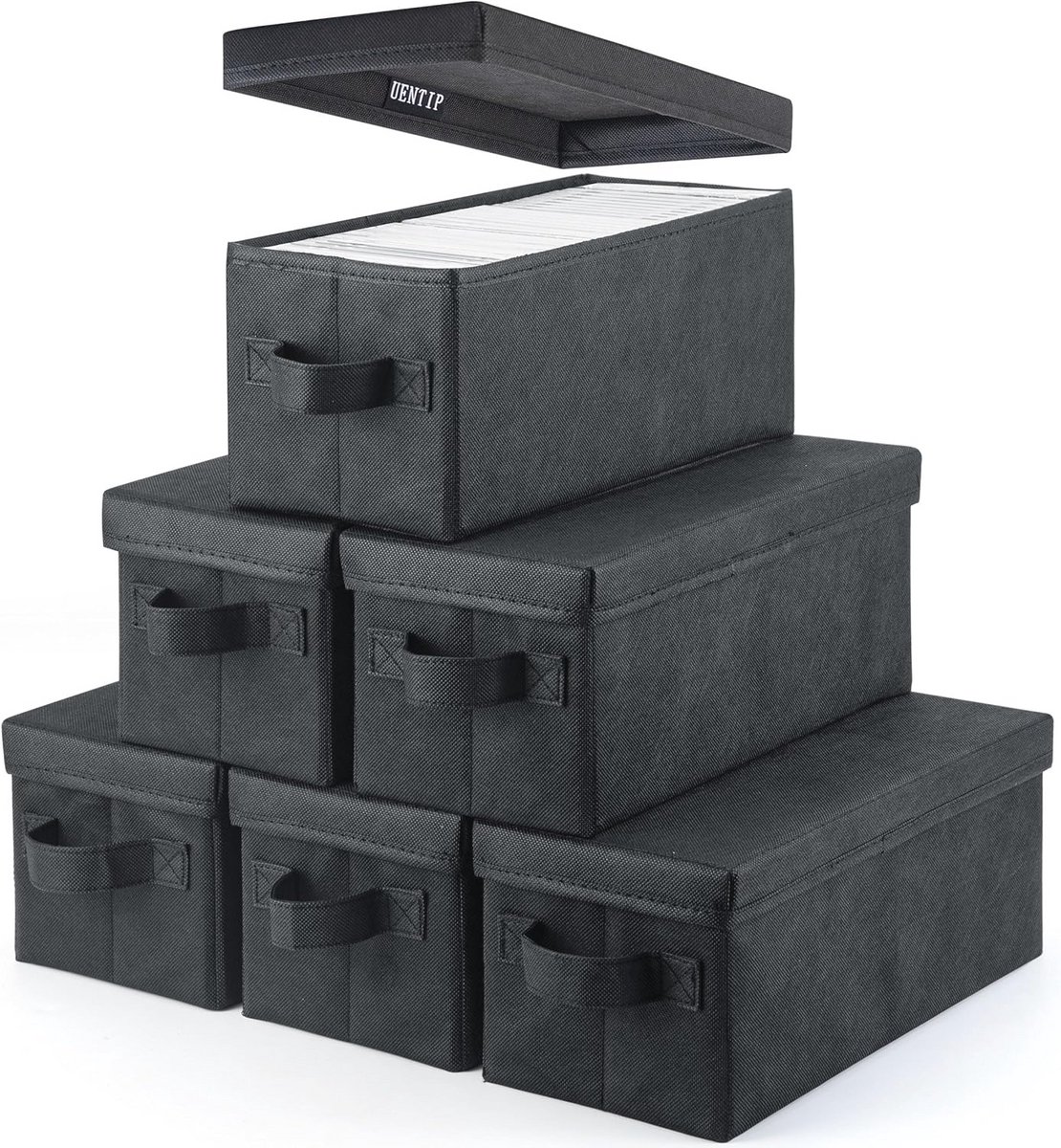 CD Opbergdozen voor 30 tot 165 CD's - Stijlvolle en Ruimtebesparende Oplossing