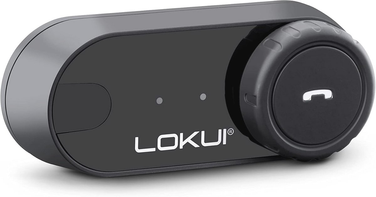 Motorintercomsysteem met Bluetooth en Ruisonderdrukking voor Motorhelm - Bereik 800m, 10 Uur Batterijduur