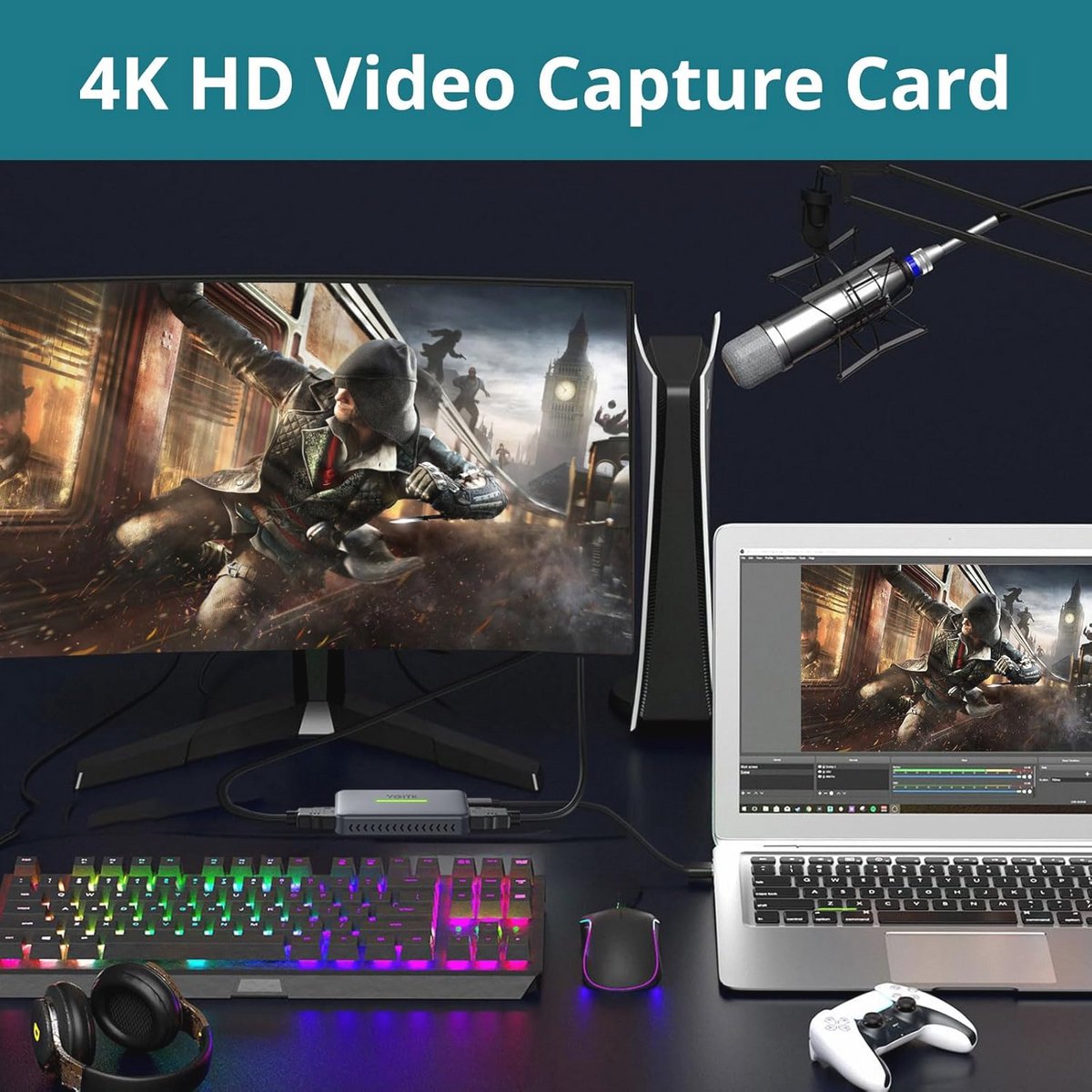 4K HDMI Video Capture Card voor soepele live-streams thumbnail 3