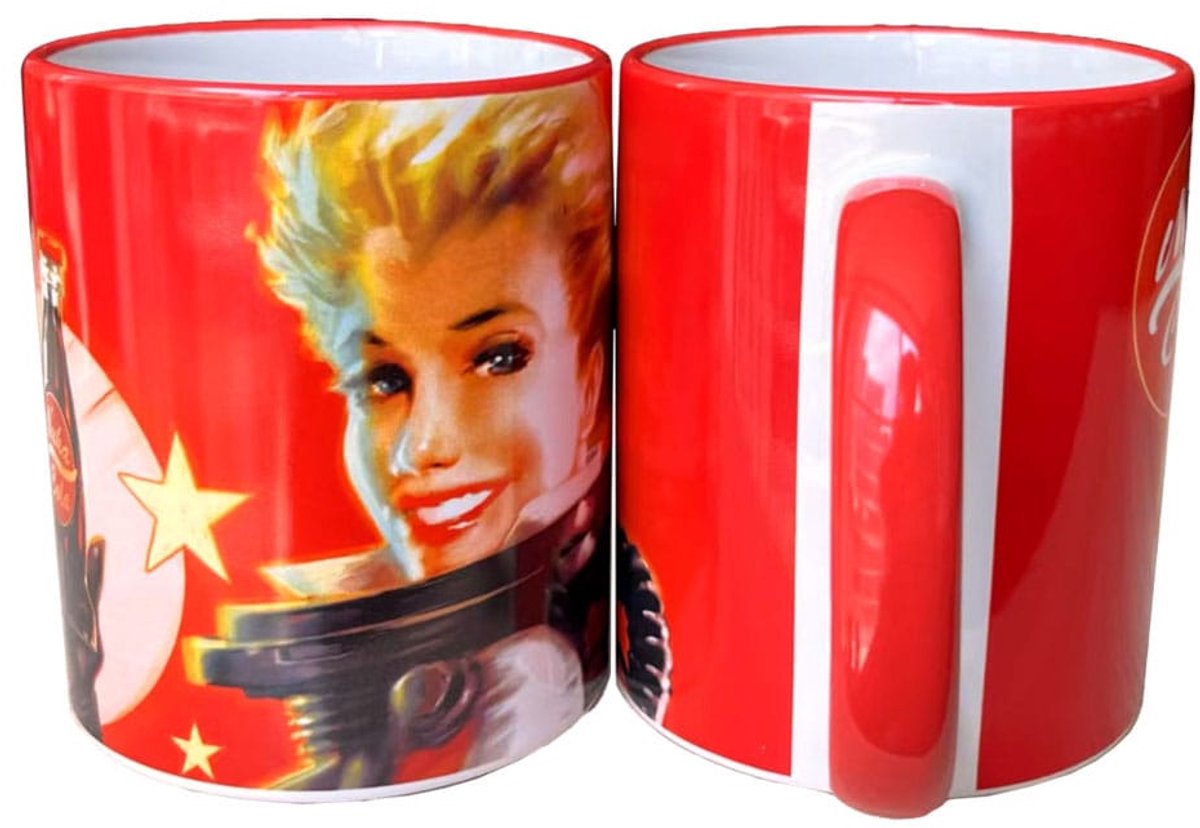 DEVplus Fallout Mok / Beker Nuka Cola Ad Cups & Mok / Bekers