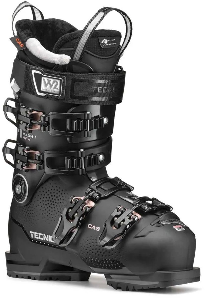 Tecnica Mach1 Hv 105 W Gw Alpineskischoenen Voor Dames Zwart 24.5 Vrouw