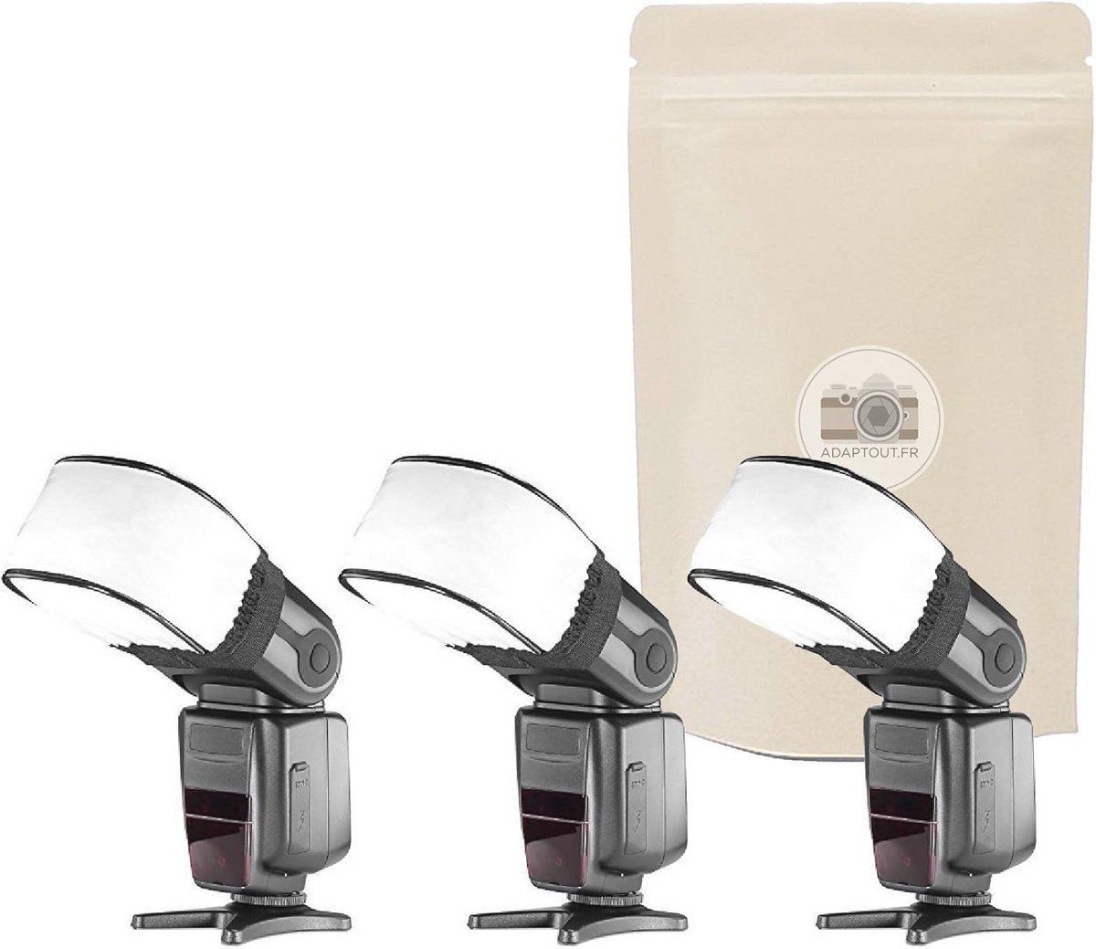 Universele Externe Flash Diffuser voor Foto's