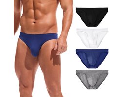 Heren slips met lage taille van zachte, lichte modal stof